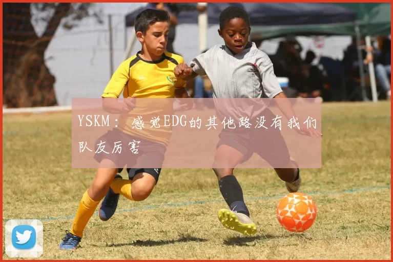 YSKM ：感觉EDG的其他路没有我们队友厉害